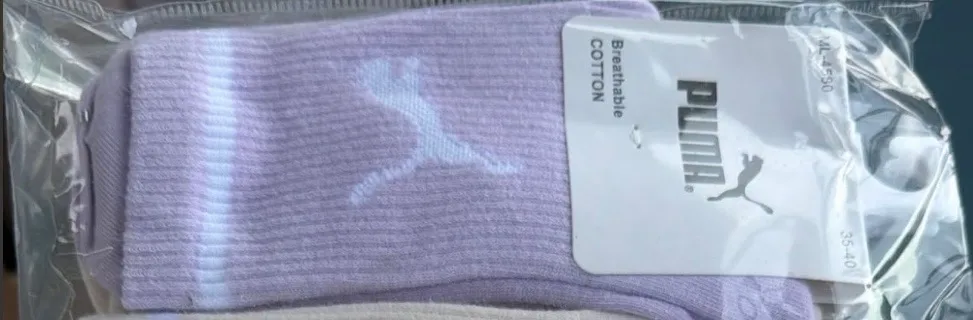 CALCETA ALTA PUMA MORADO